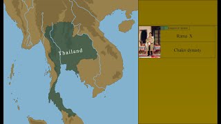 The History of Thailand Every Year [upl. by Ramahs]