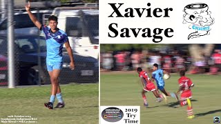 2019 Xavier Savage Tries  Gordonvale Indigenous Rugby League Carnival  Malu Kiwai v Cyclones 1 [upl. by Arted]