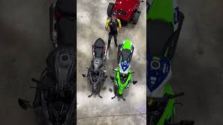 2024 ZX14R VS 2024 SUZUKI HAYABUSA PART 1 [upl. by Brasca]