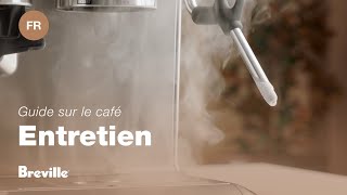 The Barista Express®  Comment nettoyer et débloquer la buse à vapeur  Breville CAFR [upl. by Anitaf]