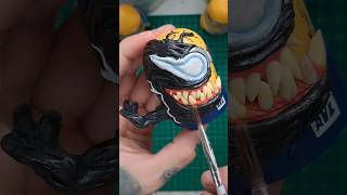 VENOMISÉ un MINION con FOAMI venom3 toys shorts art manualidades arte marvel spiderman [upl. by Eahsed]