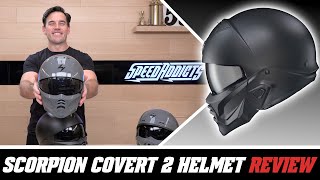 Scorpion Exo Covert 2 Helmet Review at SpeedAddictscom [upl. by Ayikin]