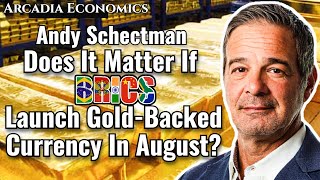 Andy Schectman Does It Matter If BRICS Launch GoldBacked Currency In August [upl. by Alekat]