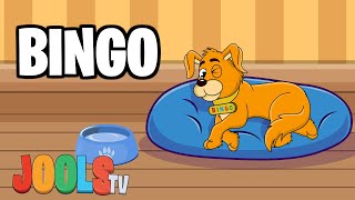 BINGO  Nursery Rhymes  Kids Songs  JoolsTV Trapery Rhyme [upl. by Ejrog]