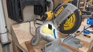 Three Attempts at a Miter Saw Dust Collector Mod and One Good One [upl. by Wennerholn466]