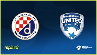 2024 NPLMVIC Round 7 St Albans Saints SC v Manningham United Blues FC [upl. by Lennie]