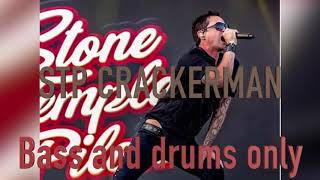 Stone Temple Pilots Crackerman Bass and Drums only [upl. by Wilkens]