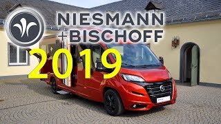 NiesmannBischoff 2019  Anteprime Camper  Motorhome Preview [upl. by Chuch705]