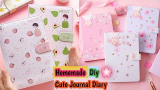 How to make a cute diary diy diary  homemade diy notebook diy journal  Diy Craft [upl. by Yordan44]