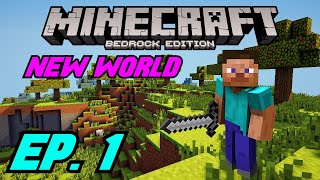 A Brand New World  Minecraft Survival 1 [upl. by Toshiko]