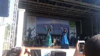 Bani Adam  Persian Dance by Aho Masoumi and Naghmeh  Tirgan 2015 Sweden [upl. by Nuajed]