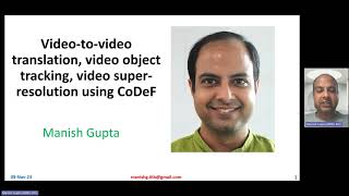 Videotovideo translation video object tracking video superresolution using CoDeF [upl. by Ymmot]