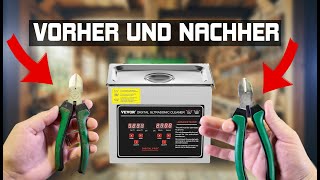 Vevor Ultraschallreiniger Im Test Ultraschall Gerät als Allesreiniger  TestSieger [upl. by Larianna]