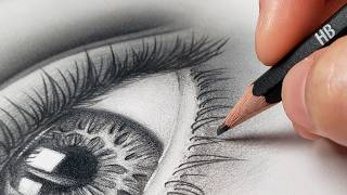 How to Draw EYELASHES [upl. by Nnylorac]