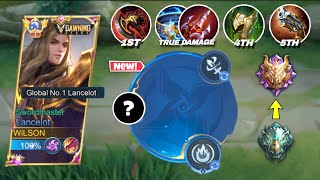 TRY THIS NEW META SEMITANK LANCELOT BUILD FOR EASY RANK UP IN 2024 100 BROKEN😱🔥 [upl. by Anailuy]