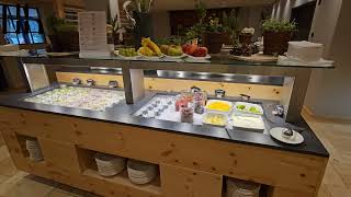 Percise Hotel Seehof Davos Swiss Breakfast Buffet [upl. by Narak]