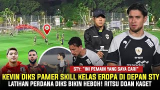 ASIA DIBIKIN KAGET Kevin Diks Pamer Skill Ke Shin Taeyong • Thom Haye KegiranganDoan heran Timnas [upl. by Nylaj]