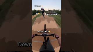 Dirt jumper amp Downhill MTB On A Racetrack [upl. by Rawley]