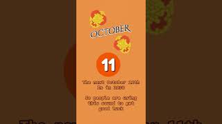 October 11th october [upl. by Grinnell]