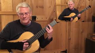 Norwegian Folk Song Grisen by Edvard Grieg Daniel Estrem guitar [upl. by Cicily]