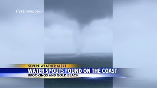 Water spouts found on the coast [upl. by Macmahon550]