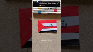 campur bendera Indonesia Palestina Irak 🇮🇩🇵🇸🇮🇶 drawing shorts short [upl. by Rafe]