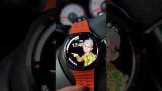 SamsungGalaxyWatchUltra with AR Emoji Face Watch [upl. by Kristie406]