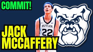 COMMIT Jack McCaffery commits to Butler [upl. by Homovec]