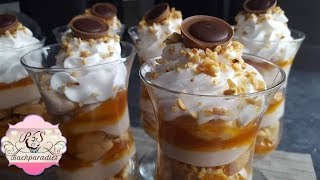 Himmlischer TOFFIFEE Dessert 😍 mit Karamellsoße 👉 PampS BACKPARADIES [upl. by Grishilda]