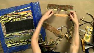 Tutorial Cutting Paper Stripes for Collage with Anne Bagby [upl. by Gascony472]