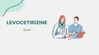 Levocetirizine Xyzal  Drug Rx Information [upl. by Melvin]