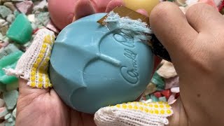 vintage soap cutting石鹸 asmrsoap soapyrelax [upl. by Largent569]