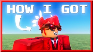 HOW I GOT MY REDVALK ON ROBLOX [upl. by Einnoc]