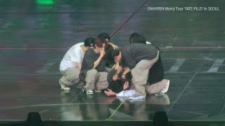 SUB 240225 ENHYPEN Ending Ment Sunghoon 성훈 엔딩 멘트 full 직캠 엔하이픈 WORLD TOUR FATE PLUS IN SEOUL [upl. by Lotta]