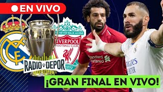 🔴 EN VIVO REAL MADRID 10 LIVERPOOL  REAL MADRID CAMPEÓN DE LA Champions League 2022 [upl. by Aihsenor]