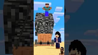 HELP Herobrine To Power Up With Bigger And Bigger Bedrock friendship shorts trending anime [upl. by Bauer181]