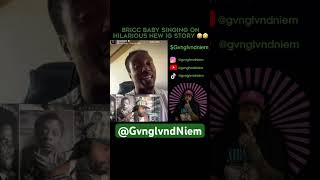 Bricc Baby speaks on having HOOCHIE MAMA shorts on in altercation with YG security gvnglvndniem [upl. by Lamej]