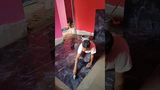 मार्बल या टाइल्स के ऊपर चढ़कर क्यों लगते हैं construction marbletiles [upl. by Nellda]