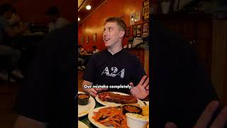 Two Brits try ribs for the first time and their reactions are priceless [upl. by Rahr386]