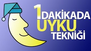 Uyku sorunu olanlar için 1 dakikada uyuma tekniği Açıklamayı okuyun [upl. by Aronoff]