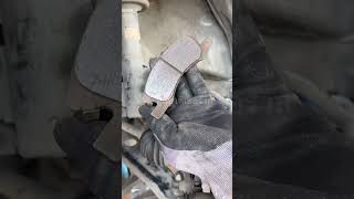 How to remove the front brake pads of an ATTRAGE [upl. by Elnar]