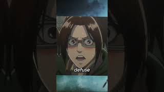 EREN AND HANGE attackontitan erenyeager erenhange anime foundingtitan grishayeager [upl. by Nnauol]