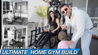 BULD the ULTIMATE Home Gym  DIY Multigym Assembly amp Force USA FHG400 REVIEW [upl. by Marven]