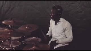 Ekueme playing drums at Rehearsal At Church [upl. by Vigen]