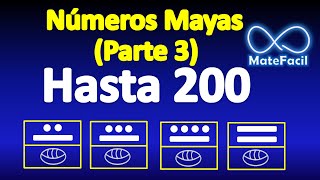 03 Números mayas hasta el 200 [upl. by Ahon]