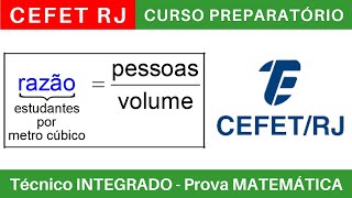 CEFET RJ 🔵 Curso Preparatório 202425 de MATEMÁTICA CEFETRJ Técnico Integrado ao Médio BoraIF [upl. by Aicinat]