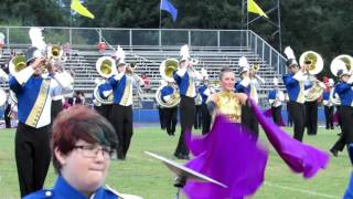 Field View  Lyman Marching Band 10215 [upl. by Maurise750]