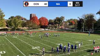 CCS Varsity Football VS Mercersburg Academy — 10192024 [upl. by Welles775]