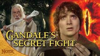 Gandalfs Secret Fight for Frodo  Tolkien Explained [upl. by Einnus]