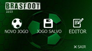 BRASFOOT 2223  FINALMENTE FOI LANÇADO VAMOS VER QUAIS AS MUDANÇAS NO JOGO  💻 [upl. by Syah]